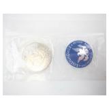 1974-S 40% uncirculated Ike Dollar missing original envelope