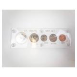 1966 40% silver Special Mint set in a Capital holder