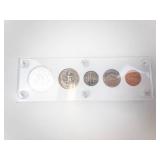 1966 40% silver Special Mint set in a Capital holder