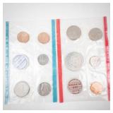 1968 P + D 40% silver uncirculated Mint Set
