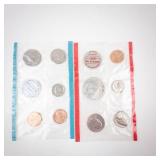 1968 P + D 40% silver uncirculated Mint Set