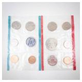 1969 P + D 40% silver uncirculated Mint Set