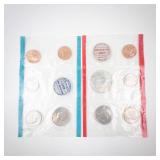 1969 P + D 40% silver uncirculated Mint Set