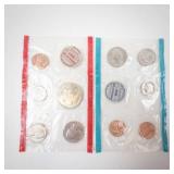 1970 P + D 40% silver uncirculated Mint Set