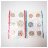 1970 P + D 40% silver uncirculated Mint Set