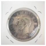 1939 Canadian Silver Dollar