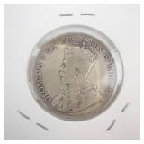 1919 Canadian silver Half Dollar