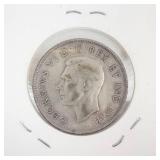 1944 Canadian silver Half Dollar