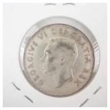 1949 Canadian silver Half Dollar