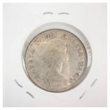 1954 Canadian silver Half Dollar