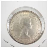 1960 Canadian silver Half Dollar