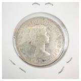 1964 Canadian silver Half Dollar