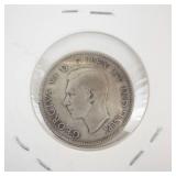 1939 Canadian Silver Quarter