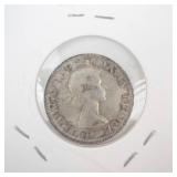 1953 Canadian Silver Quarter (Lg. Date)