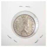 1959 Canadian Silver Quarter