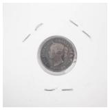 1880H Canadian "fish scale" silver 5 cent piece