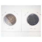 2) Canadian Large Cents: 1888, 1890H