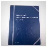 46) Canadian small cent collection in Whitman folder: 1920 thru 1972