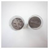 2) rolls of Canadian pennies: 1 roll mostly from the 30