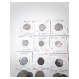 Mexican Silver: 1892 10 Centavos, 1962 1 Peso plus 12 different vintage coins and 1 lb. misc.