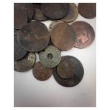 bag of misc. junked up world coins