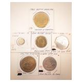 6 various Trade tokens, Tax tokens, Expo tokens