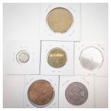 6 various Trade tokens, Tax tokens, Expo tokens