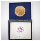 1976 Bicentennial Commemorative medal: Thomas Jefferson