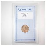 AACGS 2000P MS63 Sacagawea Dollar