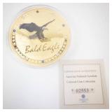 Bald Eagle Commemorative Coin - American Mint Colossal Coin Collection