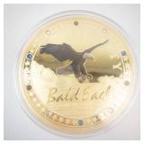 Bald Eagle Commemorative Coin - American Mint Colossal Coin Collection