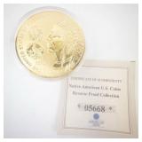 Native American U.S. Coin - American Mint Reverse Proof Collection (Reproduction, Not Legal Tender)