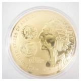 Native American U.S. Coin - American Mint Reverse Proof Collection (Reproduction, Not Legal Tender)