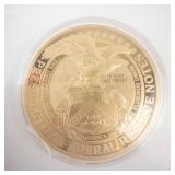 100,000 Dollar Gold Replica Coin - Woodrow Wilson (American Mint)