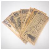 Reproduction Banknotes Set - Confederate & United States Currency
