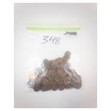 Wheat Pennies - Lincoln Cent 1 lb Bag. CHECK DISC!
