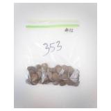 Wheat Pennies - Lincoln Cent 1 lb Bag. CHECK DISC!