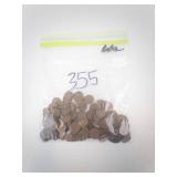 Wheat Pennies - Lincoln Cent 1 lb Bag. CHECK DISC!