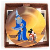 Disney Fantasia Plate - An Apprentice Again -1992