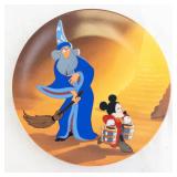 Disney Fantasia Plate - An Apprentice Again -1992