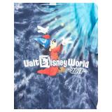 Tie-Dye T-Shirt - Disney Parks Walt Disney World 2017. Size Large.