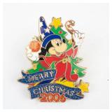 Enamel Pin - Disney Mickey Mouse Merry Christmas 2006