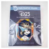 Disney D23 Pin - 15th Anniversary Fan-Tastic Years (Limited Edition 1,500)