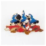 Disney Pin - Fantasia Sorcerer Mickey Trio