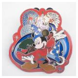 Disney Enamel Pin - Mickey Mouse Wizard & Castle (Official Pin Trading 2009)