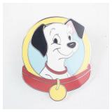 Disney Enamel Pin - Magical Mystery Cartoon Dog with Red Collar & Yellow Tag