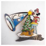 2002 Spectacle of Pins - Ralph Kent Mickey Sorcerer Hat & Christmas Tree
