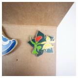 Disney-Inspired Enamel Pins - 6-Pin Set