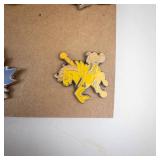 Disney-Inspired Enamel Pins - 6-Pin Set