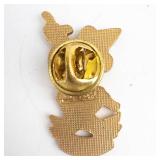 Mickey Mouse Enamel Pin - Wizard Theme with 1940s-Style Base